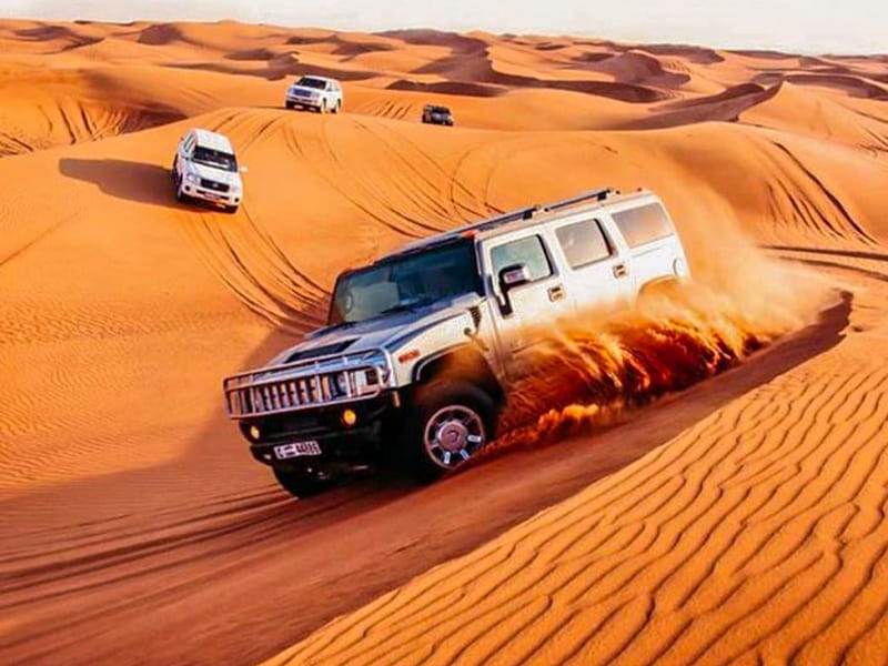 Desert Safari with Hummer in Dubai 2